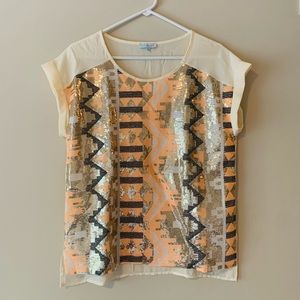 Sequin top